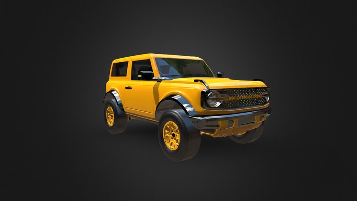 Bronco 2021 3D Model
