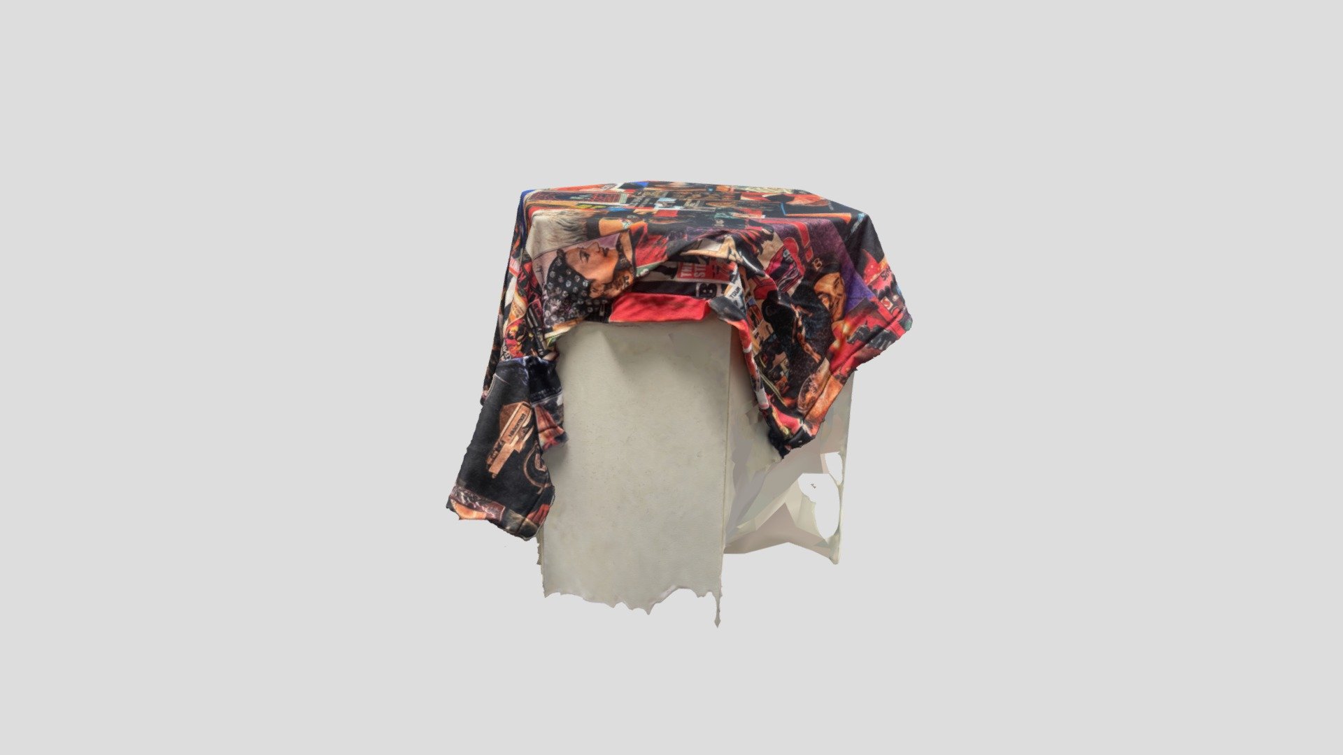 Draped shirt