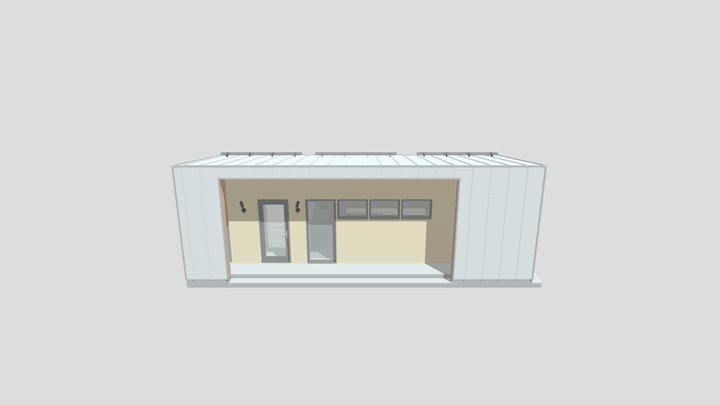 Растущий дом М1 3D Model