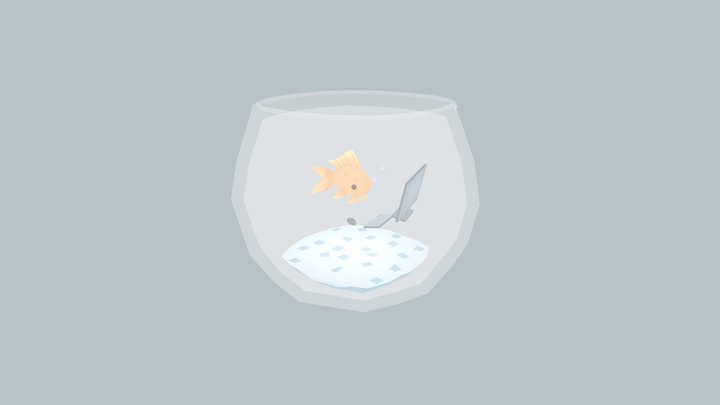 🐠 i-am-a-fish gift 🐠 3D Model