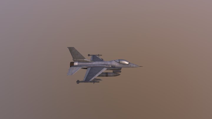 Fighter Jet 3D Model