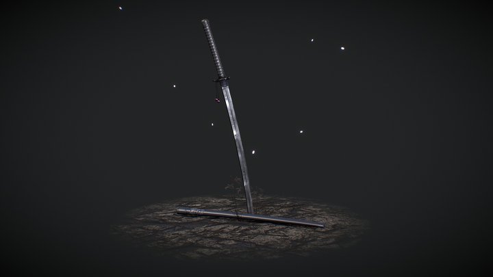 Elijah Sparshott Katana 3D Model