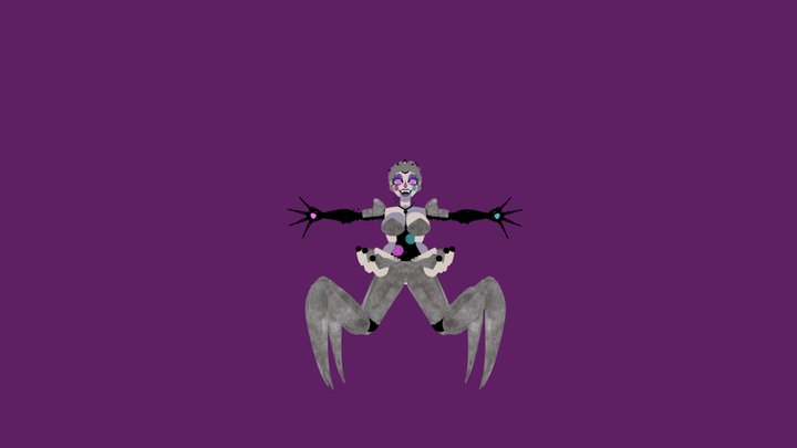 Spider Ballora 3D Model