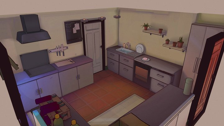 Kitchen 3D Model