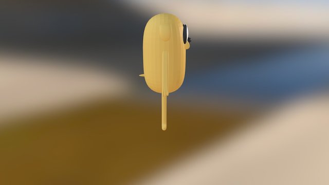 Jake The Dog. 3D Model