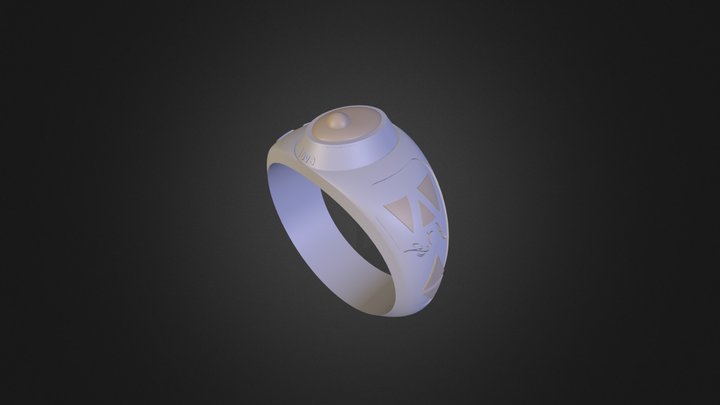 טבעת מתקדמים- צבע 3D Model