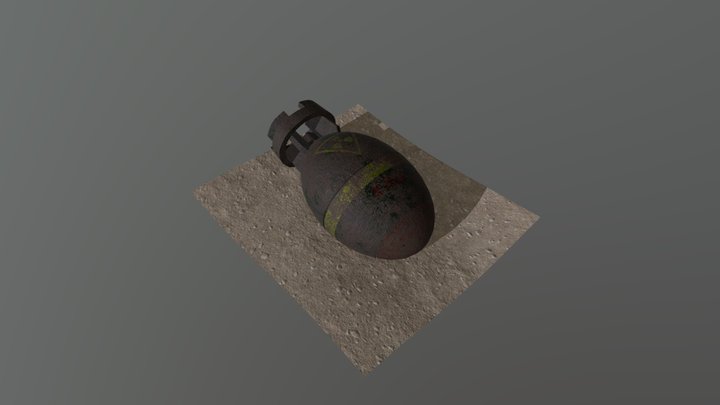 Lost bomb 3D Model