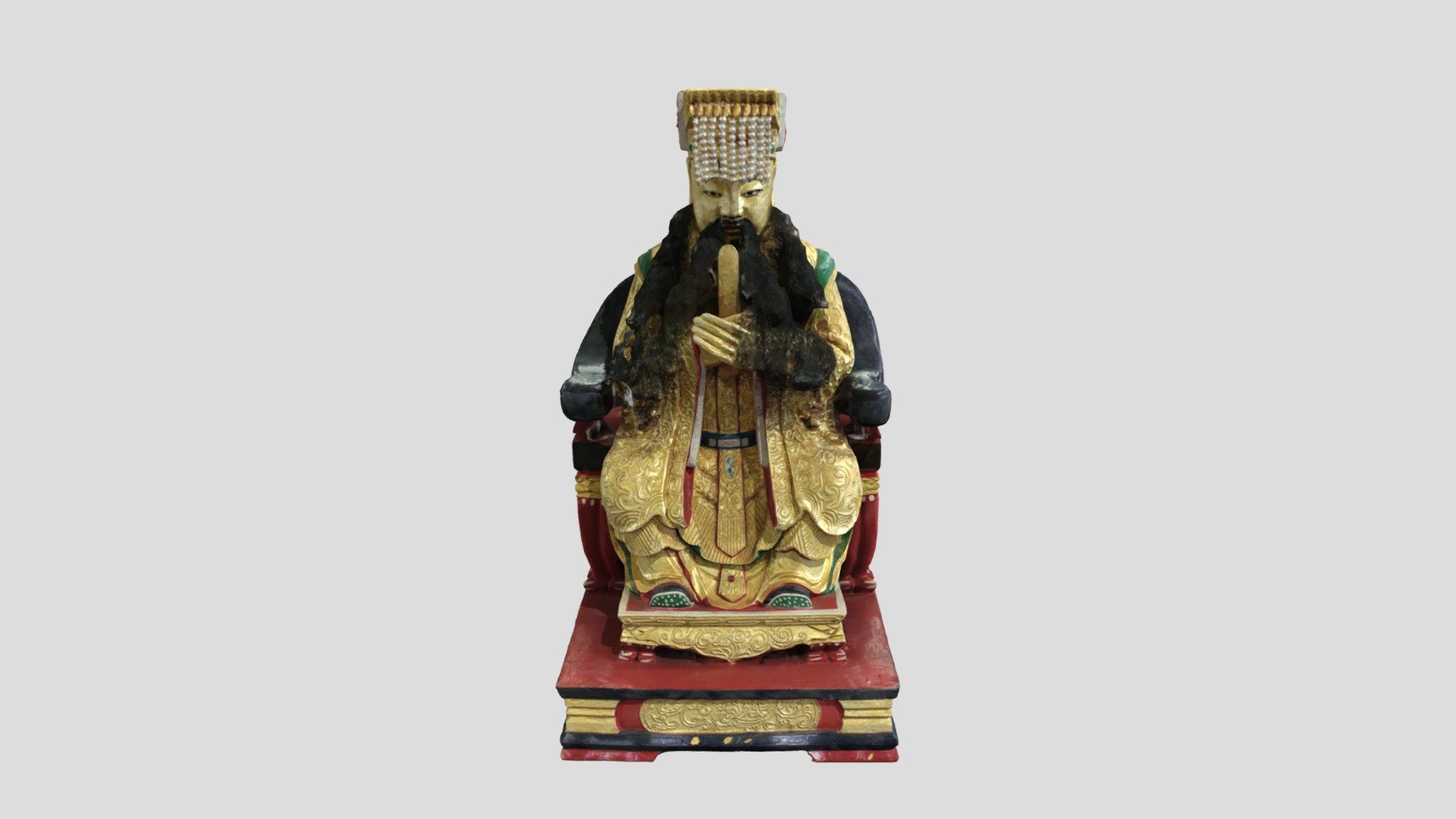 10.拜殿神像 玉皇大帝