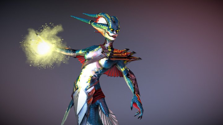 Mermaid 3D Model