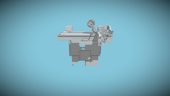 Coiffe d'aspiration 3D Model