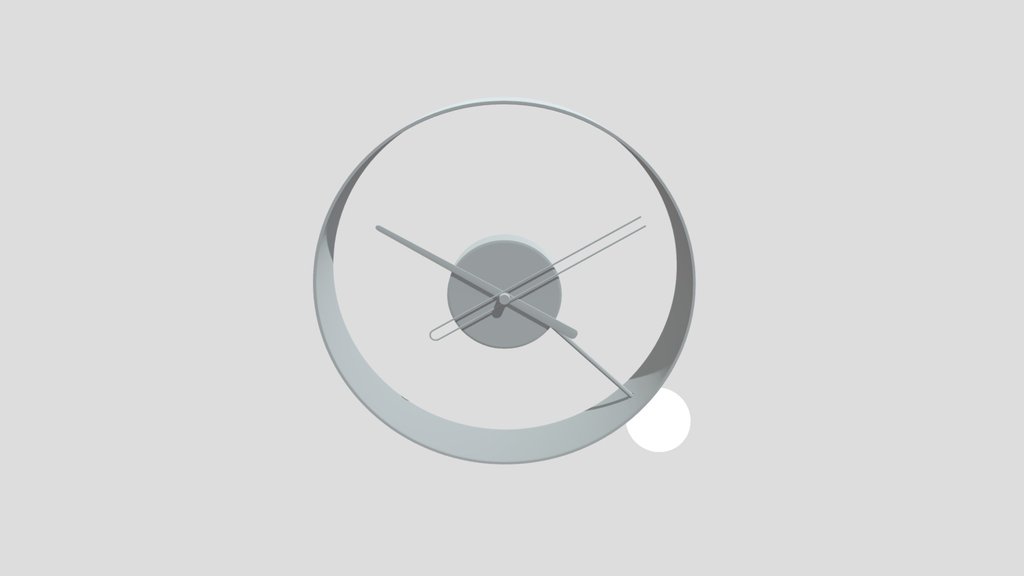 Modern Ring Table Clock Decorative Watch