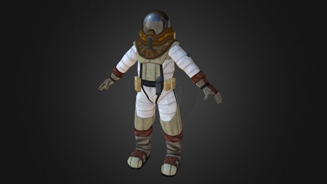 Spacesuit 3D Model
