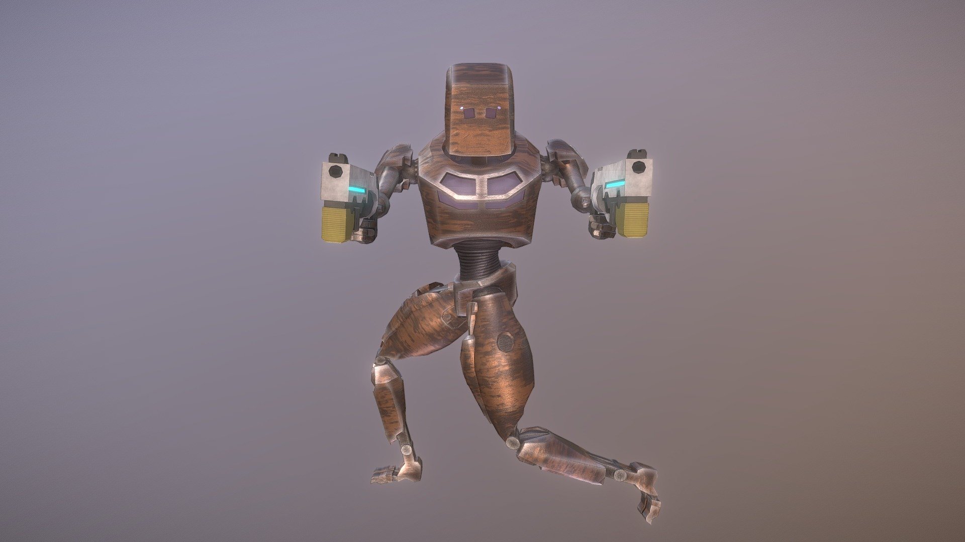 Old Rusty Robot - Download Free 3D model by FilippGofman [cc5db10 ...