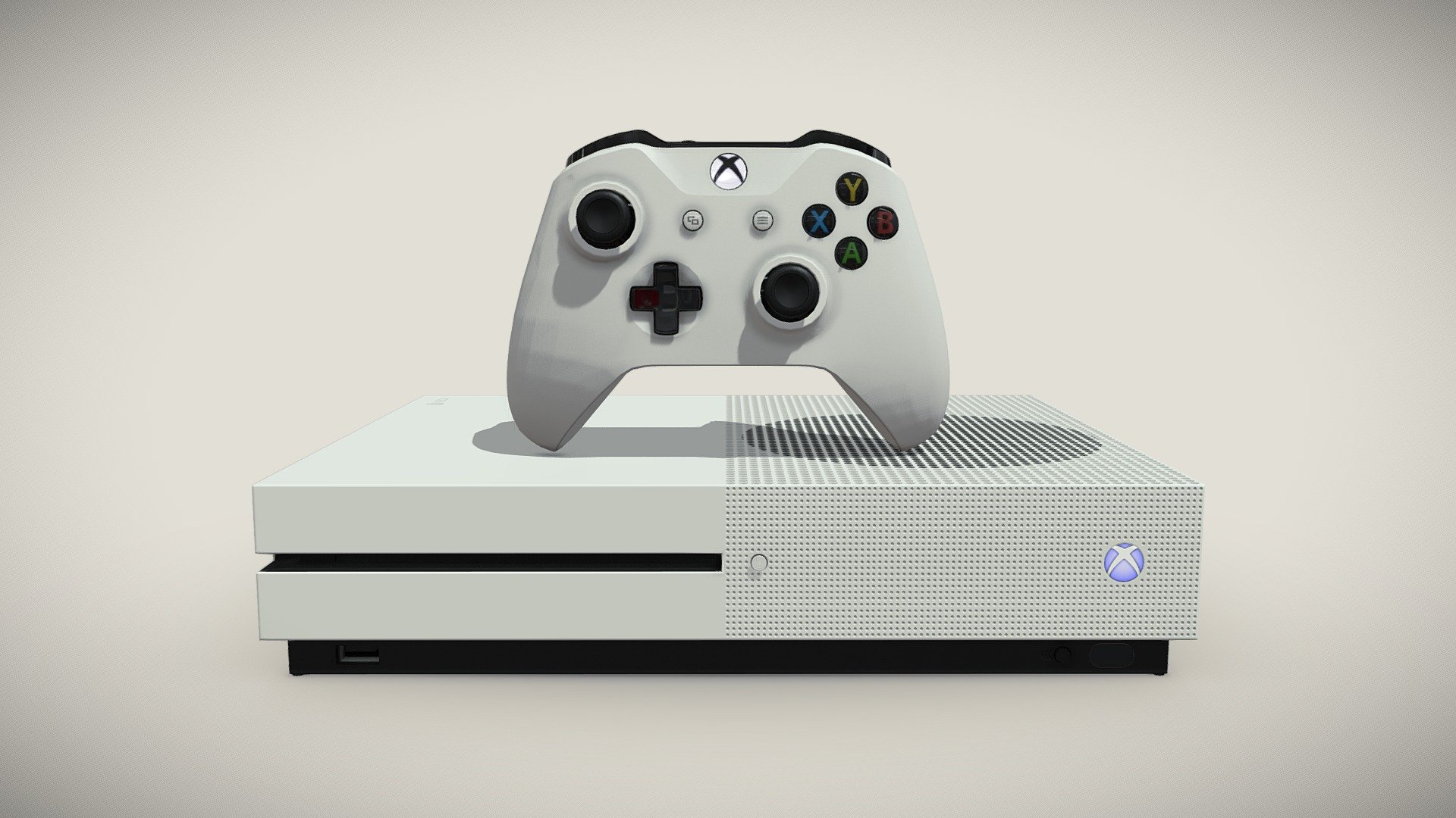 Microsoft Xbox One S - Buy Royalty Free 3D model by 3DOverstock ...