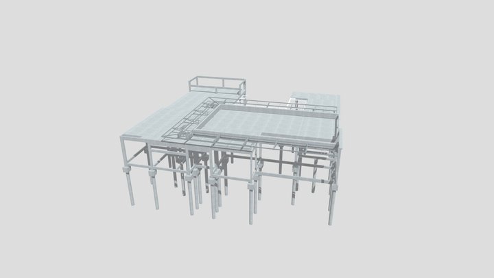 ESTRUTURAL CASA 500 3D Model