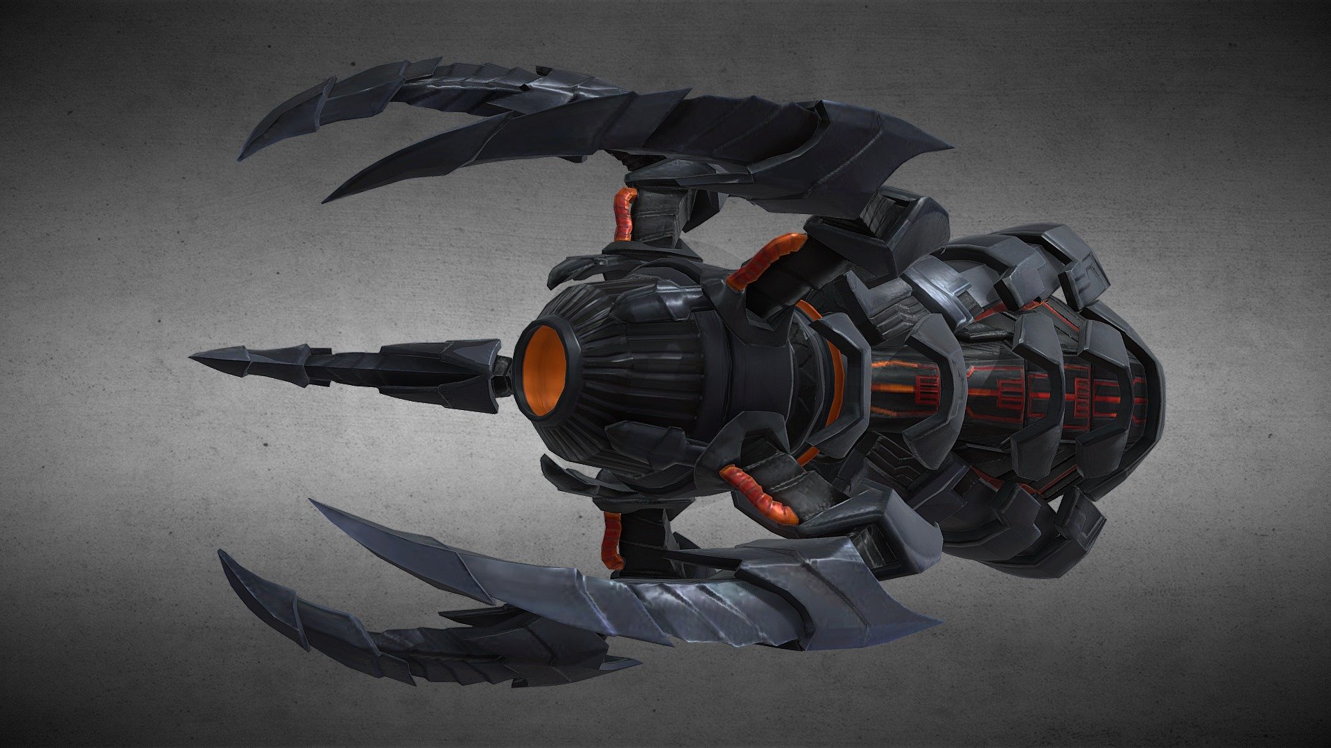 Ultron Cannon — Sketchfab embed 3D viewer