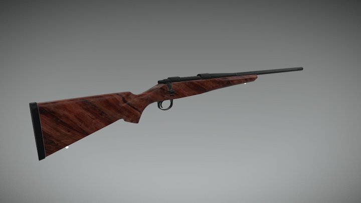 Remington Model 700 3D Model