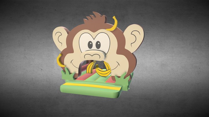 MONKEY BOUNCER 3D Model