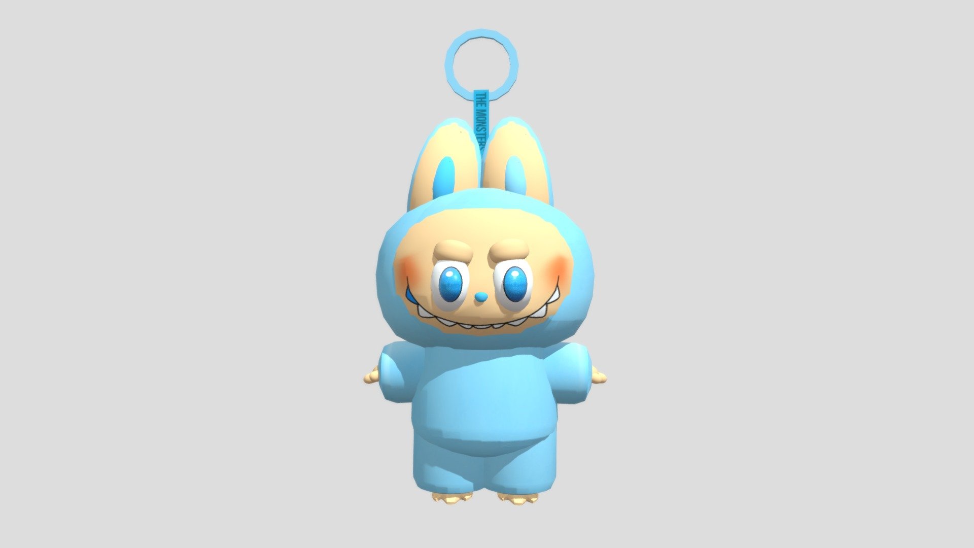 Pop Mart Labubu Big into energy series (HOPE) - 3D model by