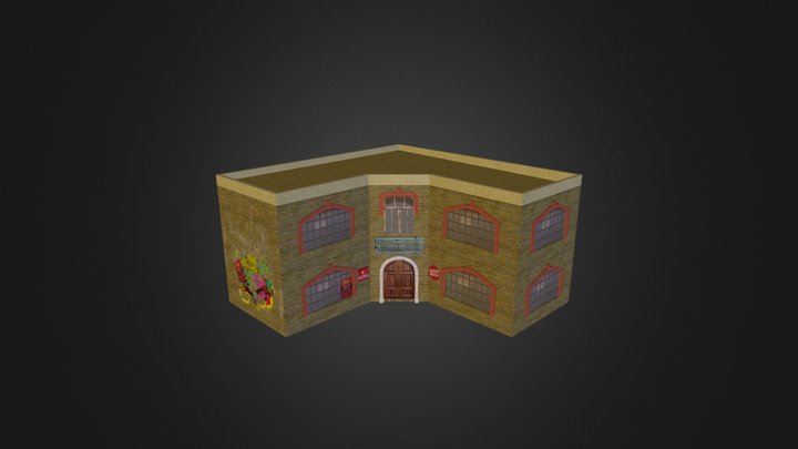 Dae_House_Cafe_Lisbon 3D Model
