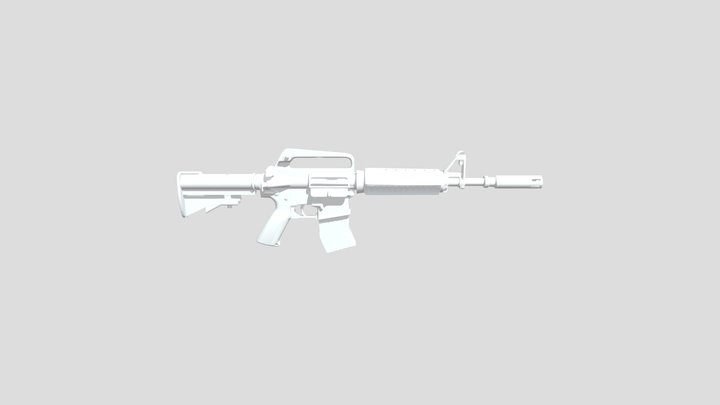 M4 3D Model