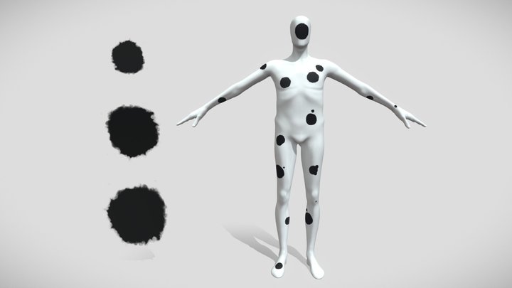 The Spot - A pose + Rigged 3D Model