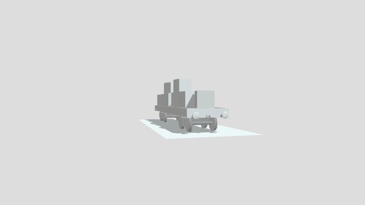 Flatbed #2 3D Model