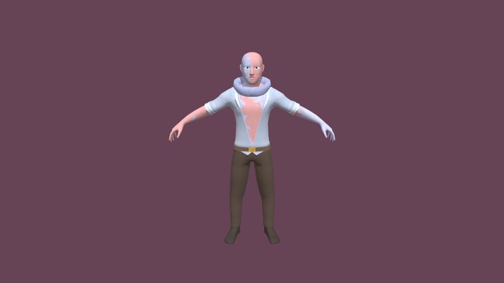 Dominic Rigged 3D Model
