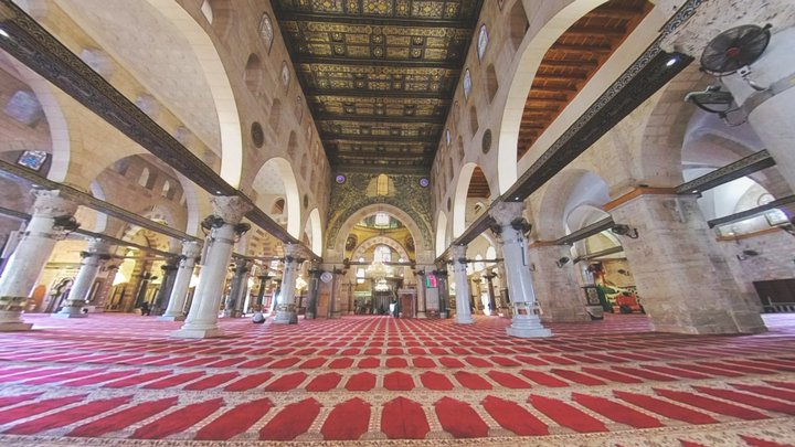 Inside Al- Qibli Mosque 3D Model