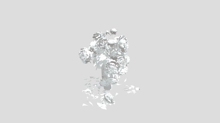 Hoa quà tặng 3D Model