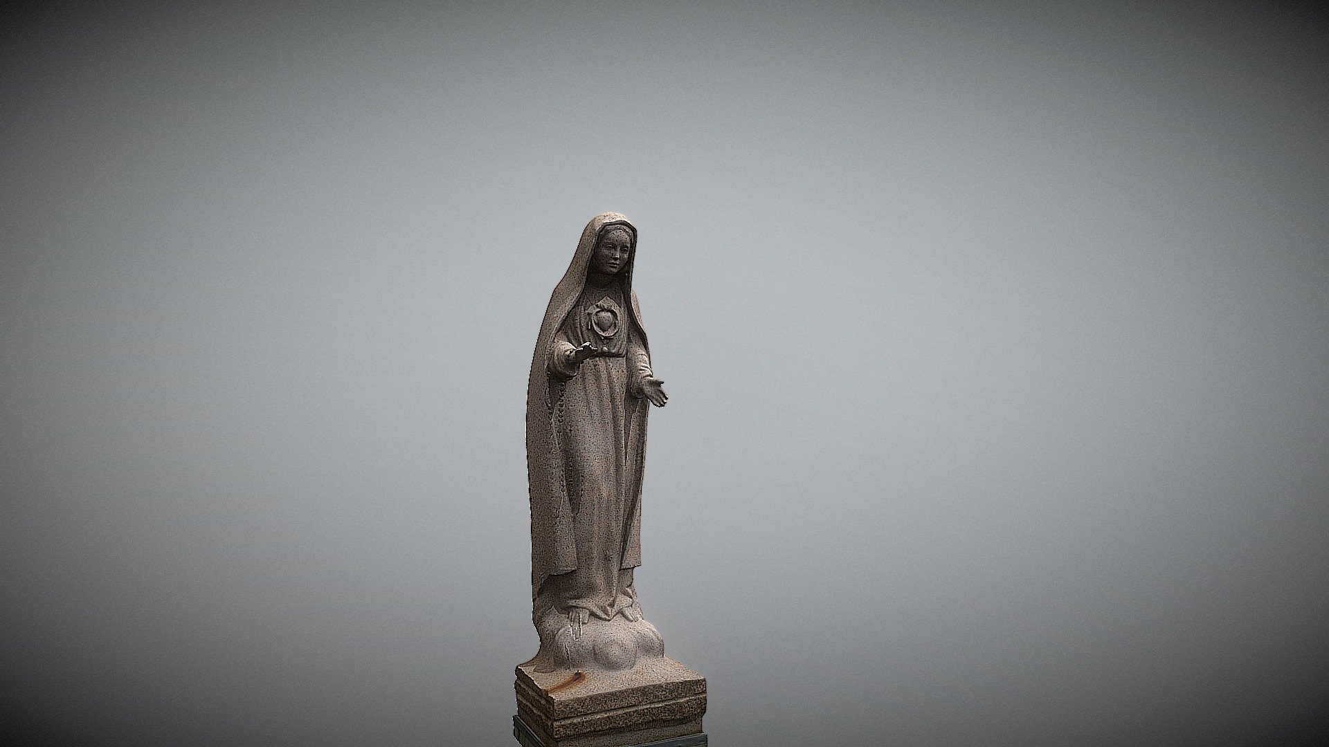 Notre Dame du Pacifique - 3D model by MikeNC [cc667bf] - Sketchfab