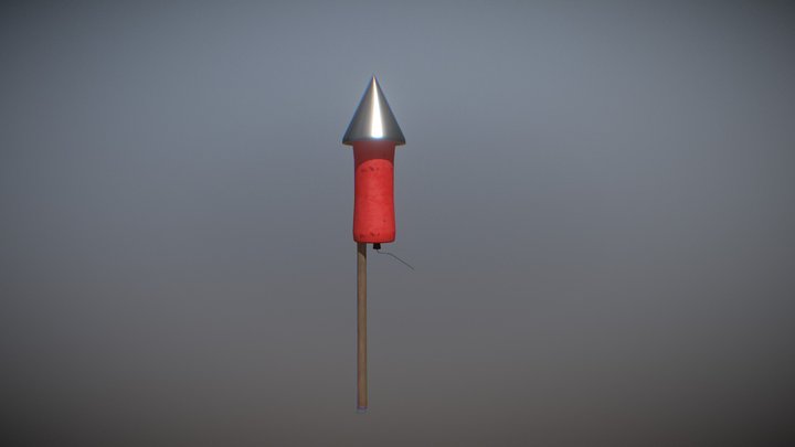 Firework (PBR) 3D Model