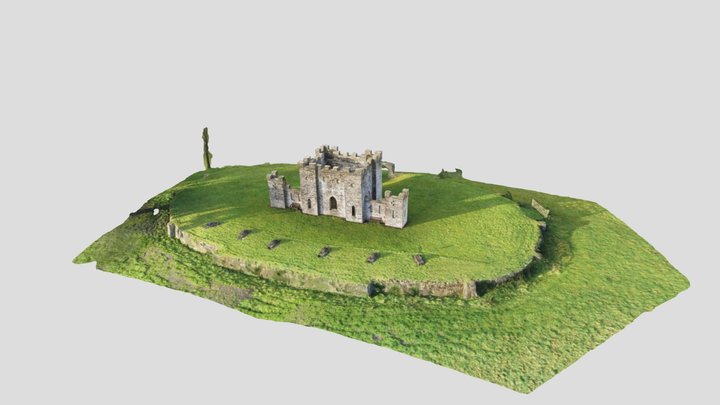 Castle, Castle Hill, North Devon 3D Model