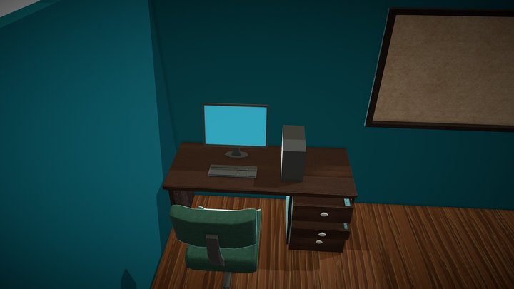 computer room 3D Model