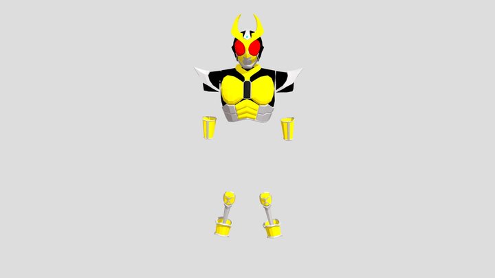 KAMEN RIDER AGITO 3D Model