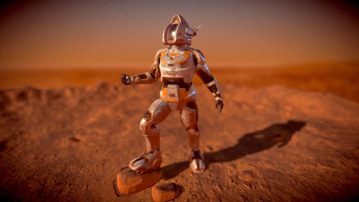 SpaceSuit 3D Model