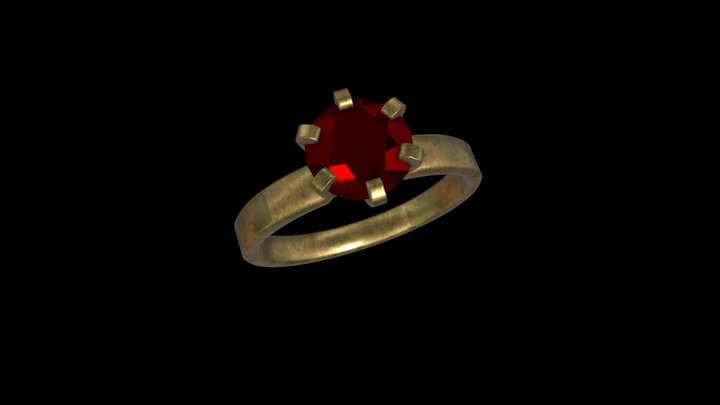 Medieval ring 3D Model