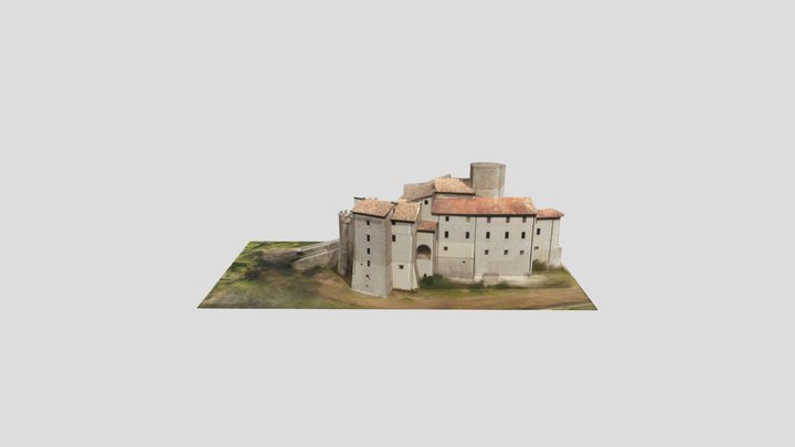 Montenero Castle 3D Model
