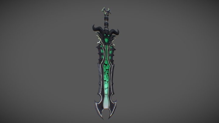Sword of the Damned 3D Model