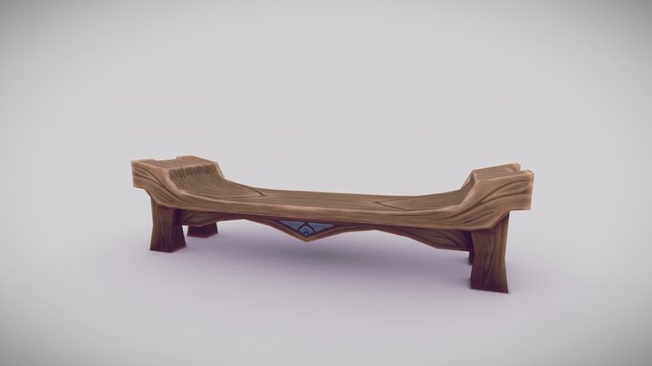 Bastion Bench Replication Study 3D Model