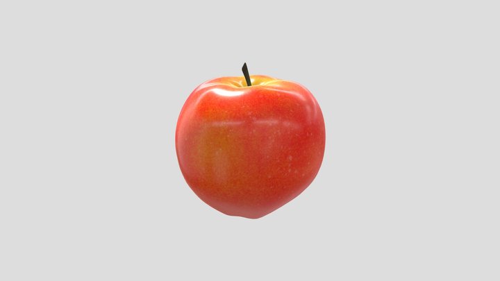 Apple 3D Model