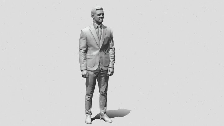 The Casual Suit 3D Model
