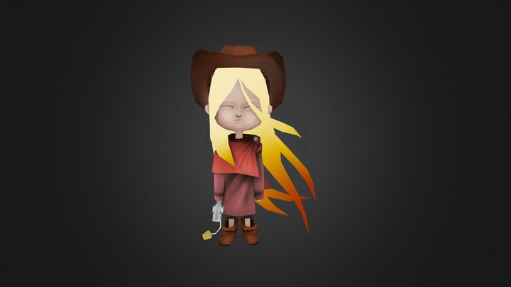 popgun poly 3D Model