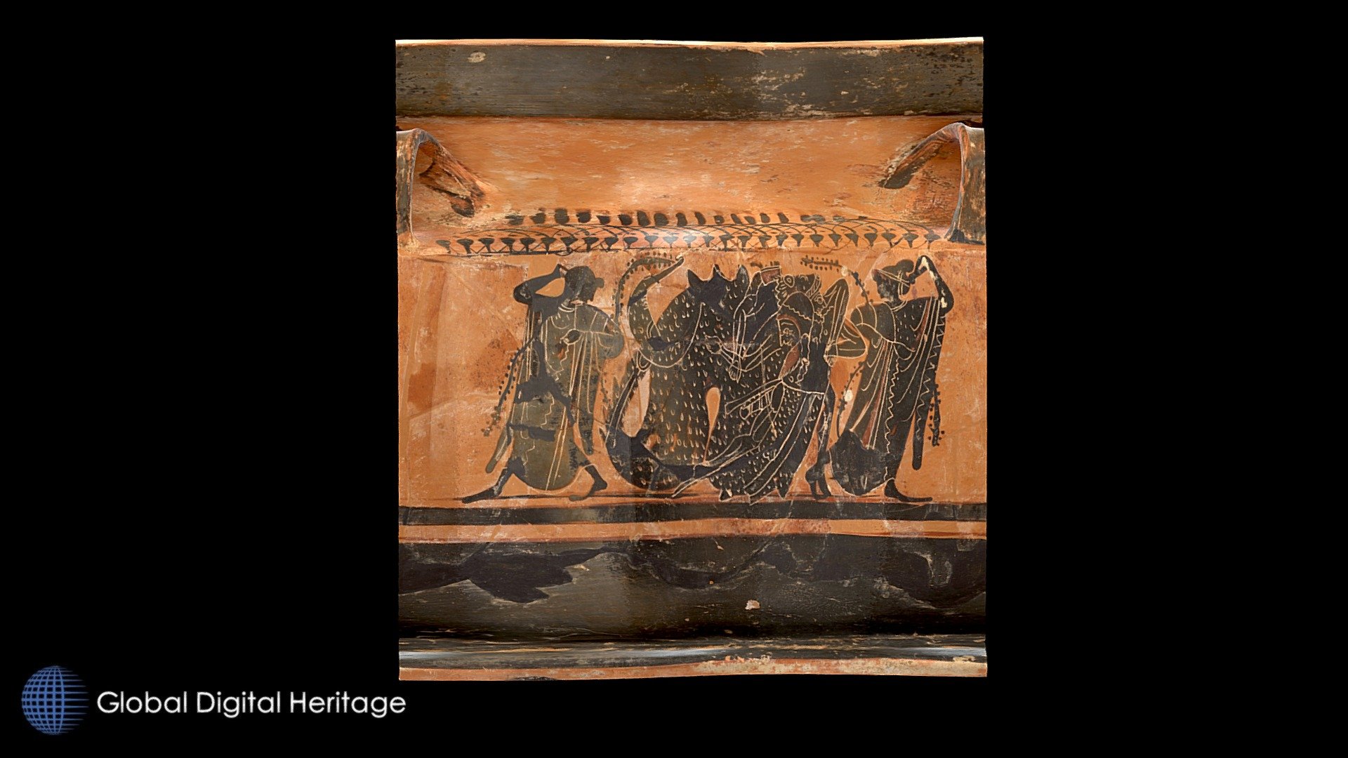 Lekythos Vessel Unrolled