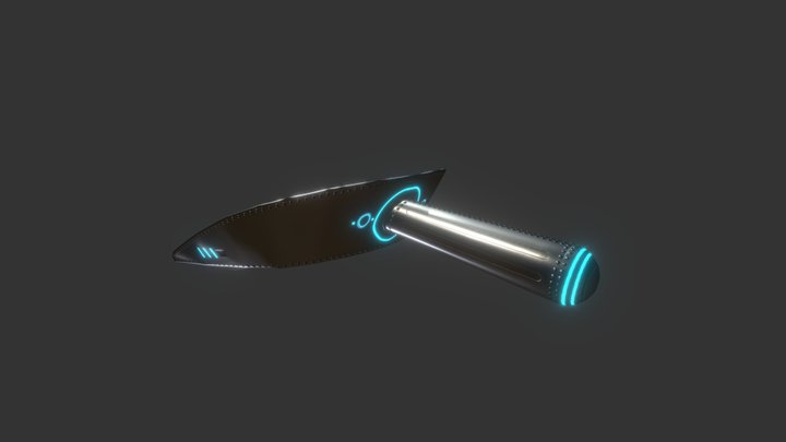 Sci-fi oven shovel 3D Model