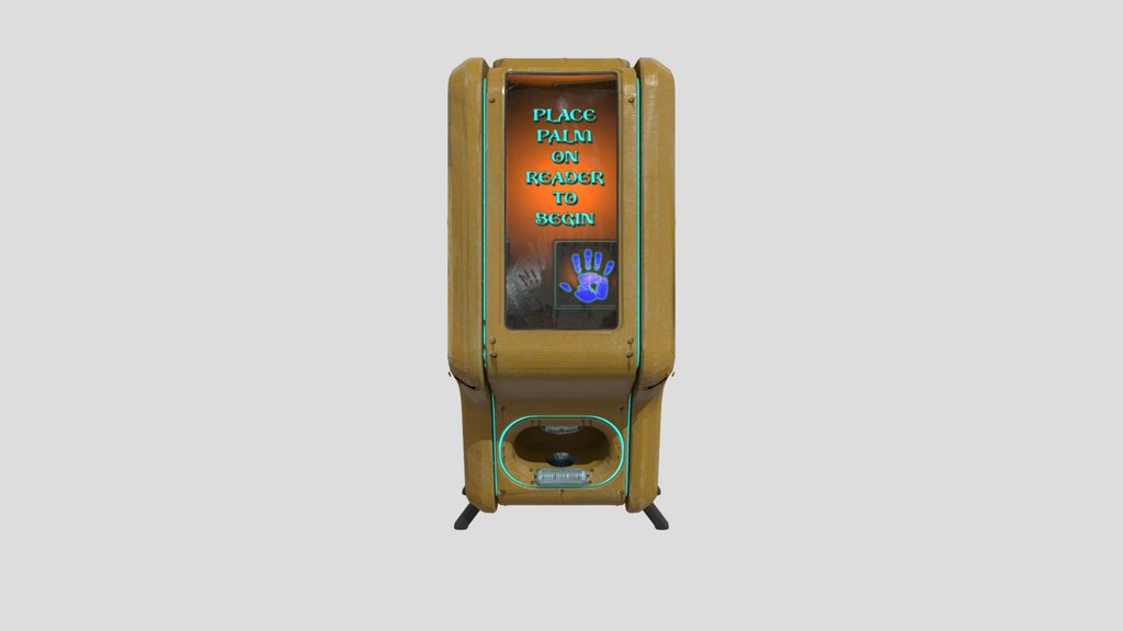 Palm Reader Vending Machine