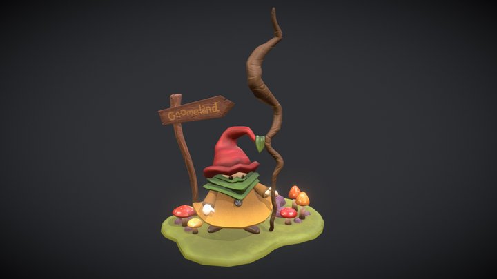 Gnomeland 3D Model