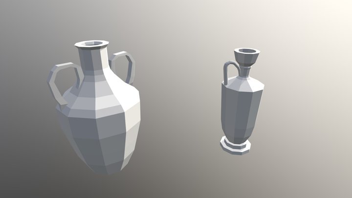Amphora / lekythos 3D Model