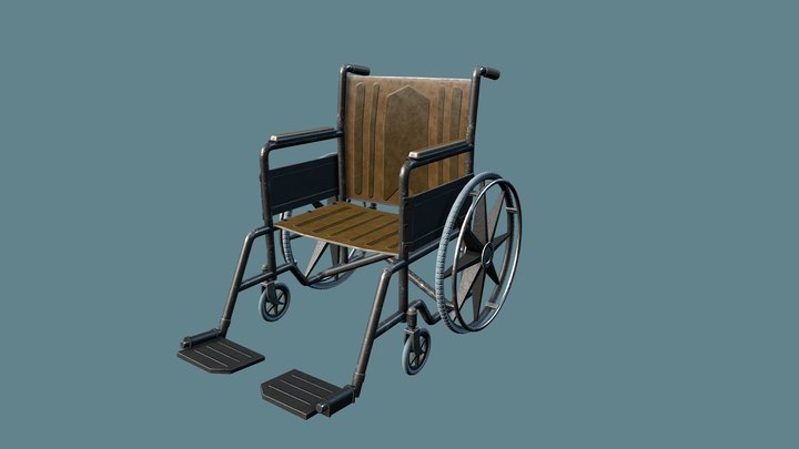 Wheelchair 3D Model