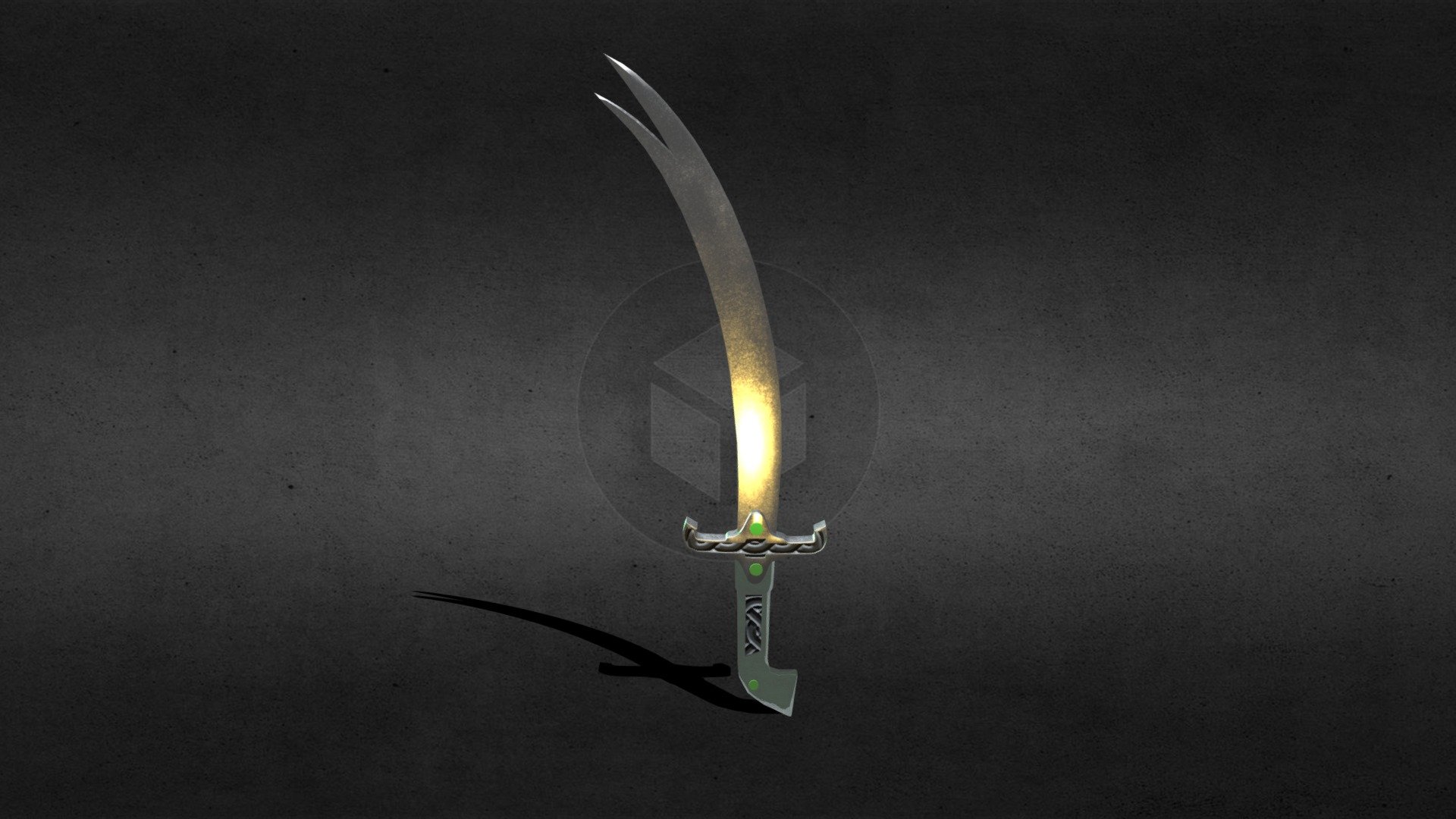 Zulfiqar Sword - Hazrat Ali's Legendary Blade - 3D model by ...